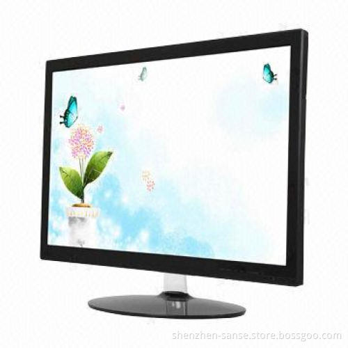 21.5-inch LED Monitor with VESA and VGA/DVI/HDMI® Optional, CE, FCC, RoHS Marks